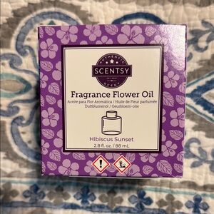 Scentsy Hibiscus Sunset Fragrance Flower Oil